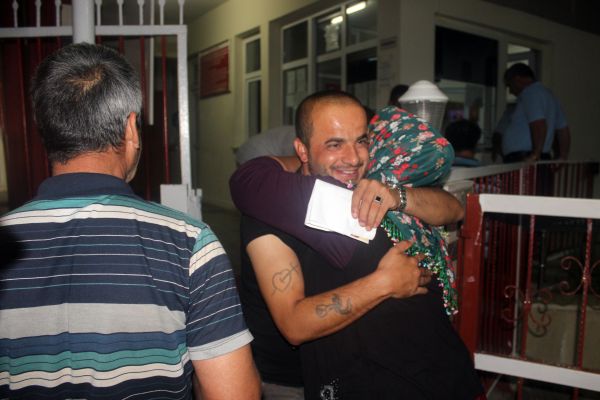 Adıyaman’da mahkumlar tahliye oluyor