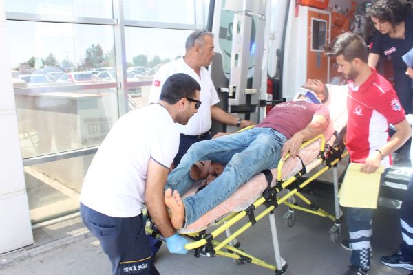 Adıyaman’da motosiklet devrildi: 1 yaralı