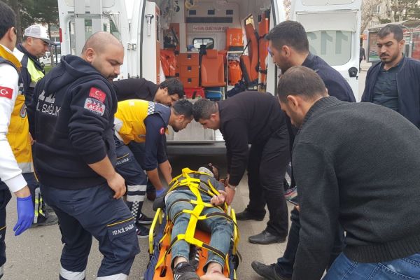 Adıyaman’da motosiklet devrildi: 1 yaralı