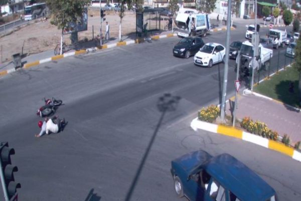 Adıyaman’da Motosiklet Kazaları