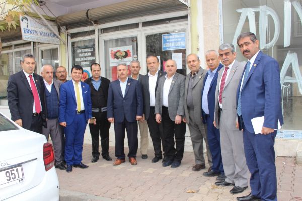 Adıyaman'da muhtarlar heyecanla Başbakan Yıldırım'ı bekliyor