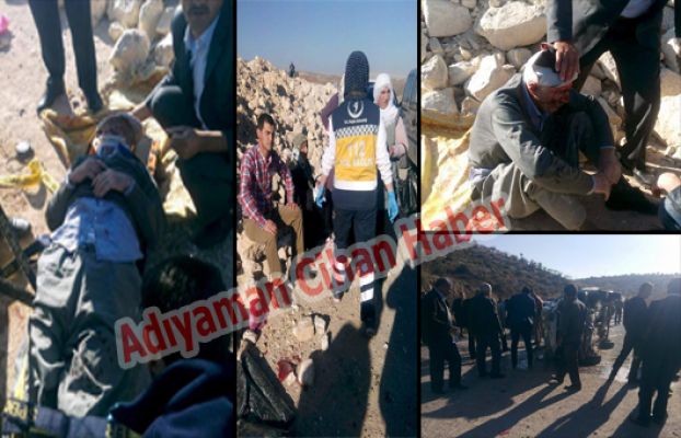 Adıyaman'da, Otomobil Takla Attı; 5 Yaralı