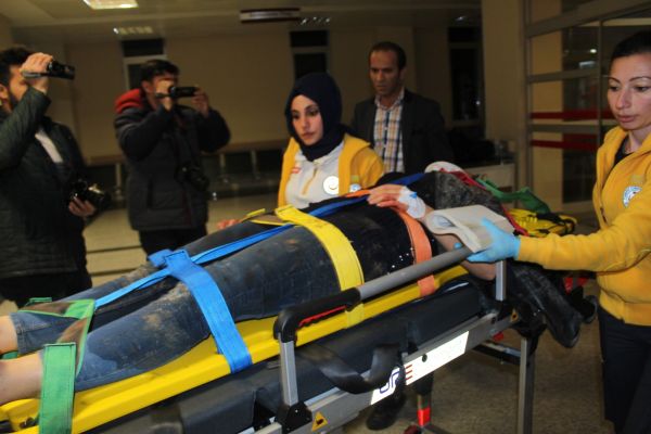Adıyaman’da otomobil takla attı: 5 Yaralı