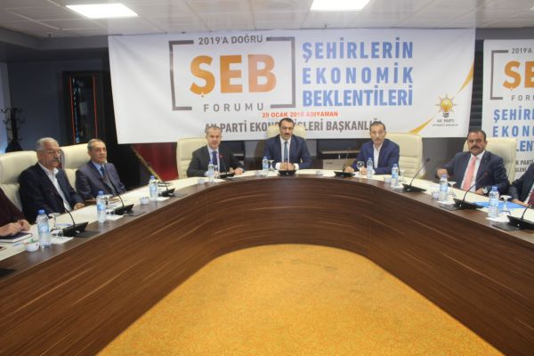 Adıyaman’da Şehirlerin Ekonomik Beklentileri Forumu