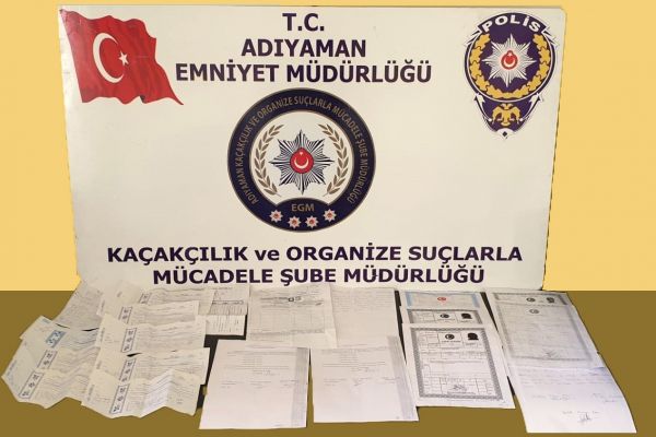 Adıyaman’da tefeci operasyonu