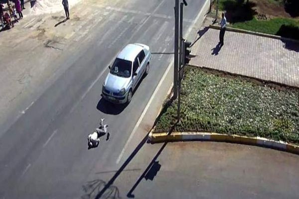 Adıyaman'da trafik kazaları MOBESE kameralarına yansıdı