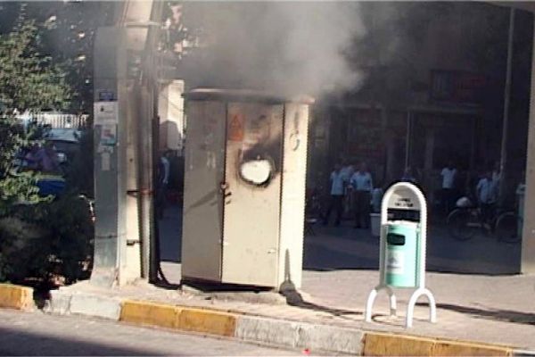Adıyaman'da Trafo Bomba Gibi Patladı