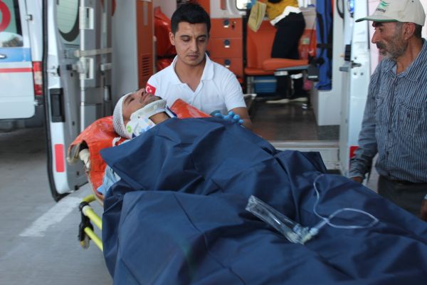 Adıyaman’da traktör devrildi: 1 yaralı
