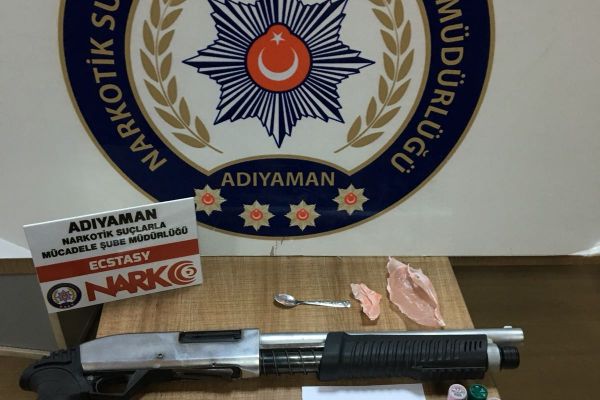 Adıyaman’da uyuşturucu operasyonu