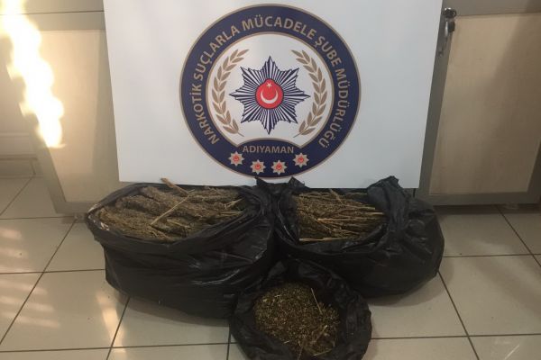 Adıyaman’da uyuşturucu operasyonu