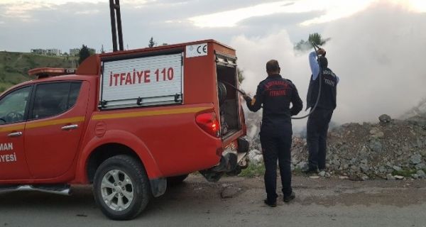 Adıyaman’da yangın