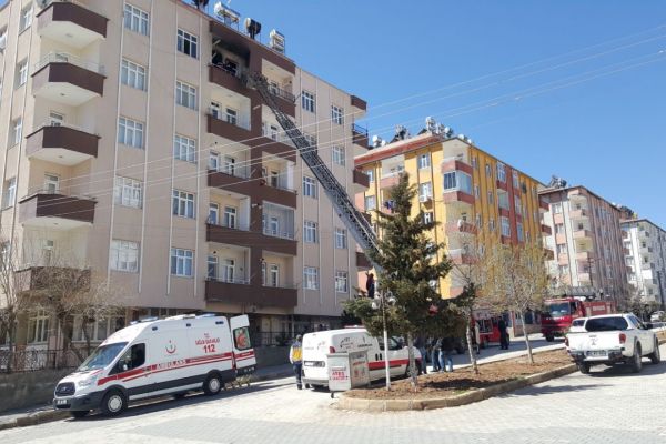 Adıyaman’da yangın korkuttu