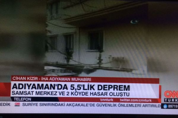 Adıyaman'da yaşanan depremi Cihan Kizir CNN Türk'te anlattı