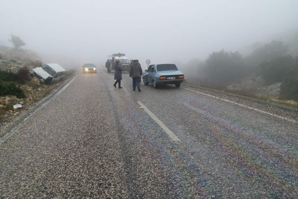 Adıyaman’da yoğun sis kazaya neden oldu: 7 yaralı