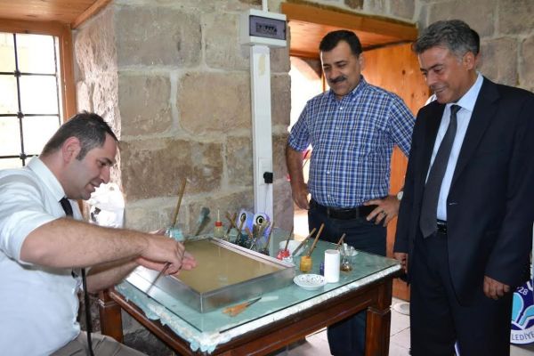 Adıyaman’dan Gelen Konuklar Kervansaray’ı Gezdi