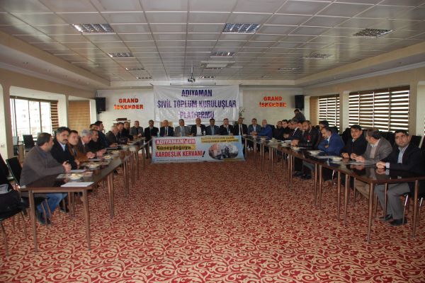 Adıyaman'dan, Güneydoğu’ya Kardeşlik Kervanı