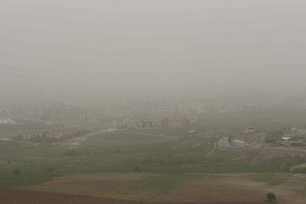 Adıyaman’ı toz bulutu kapladı