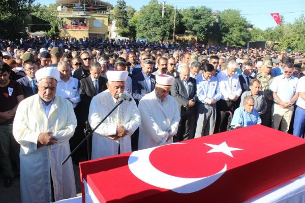 Adıyamanlı şehit Recep İnce son yolculuğuna uğurlandı