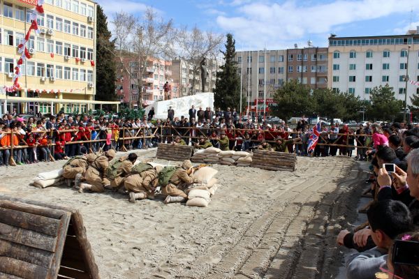 ADIYAMANLILAR ÇANAKKALE DESTANINI YAŞADI