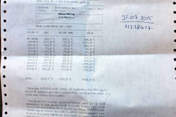 Adıyamanspor'da, İcra Şoku