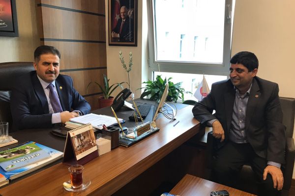 AGAD Başkanı Aslan ile Milletvekili Fırat bir araya geldi