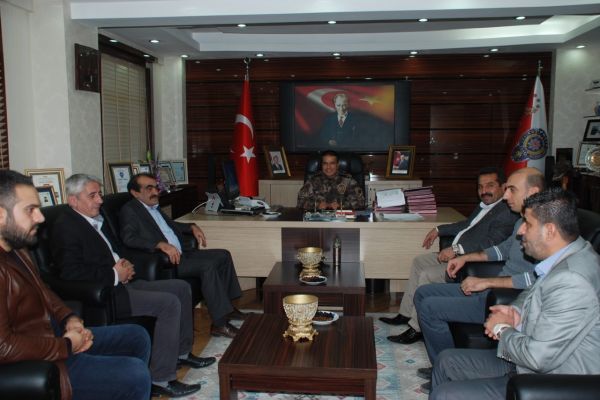 AGC Başkanı Dişkaya'dan Emniyet Müdürü Alper’e ziyaret