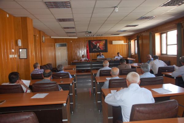Ağustos Ayı İl Genel Meclisi Toplantısı Yapıldı