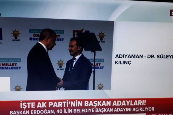AK Parti Adıyaman Belediye Başkan Adayı Süleyman Kılıç