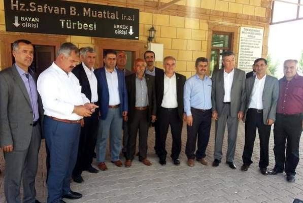 AK PARTİ ADIYAMAN MİLLETVEKİLİ ADAYI HALİL FIRAT’TAN SAMSAT’A ZİYARET