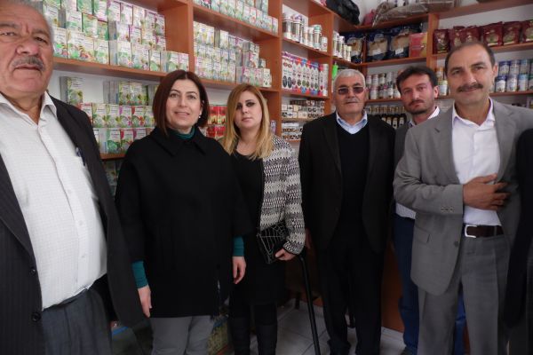 AK PARTİ ADIYAMAN MİLLETVEKİLİ ADAYLARIDAN ESNAF ZİYARETİ