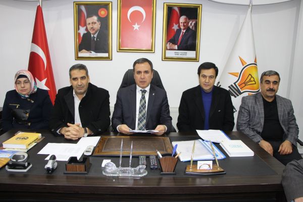AK Parti Kahta ilçe teşkilatı meclis faaliyetlerini değerlendirdi