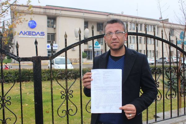 Akedaş'ta şiddete uğradığını iddia etti