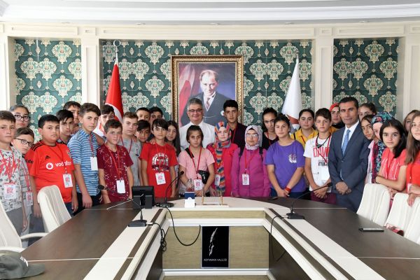 Aksaraylı öğrenciler Adıyaman’da misafir edildi