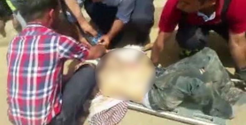 Alt yapı çalışmasında göçük: 1 ağır yaralı