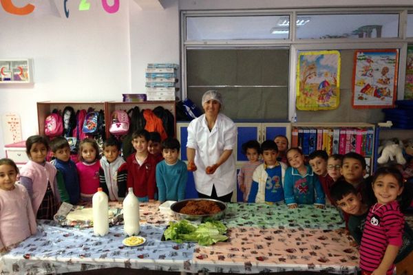 Anaokulunda “Anne eli değmiş gibi” isimli proje start aldı