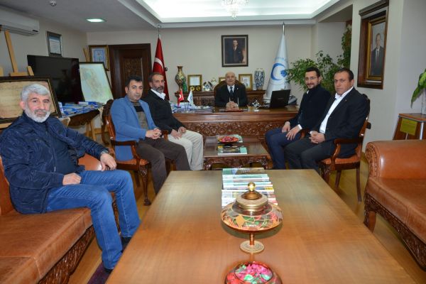ANESİAD yönetimi üniversite hakkında bilgiler aldı