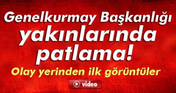 Ankara'da Patlama..!