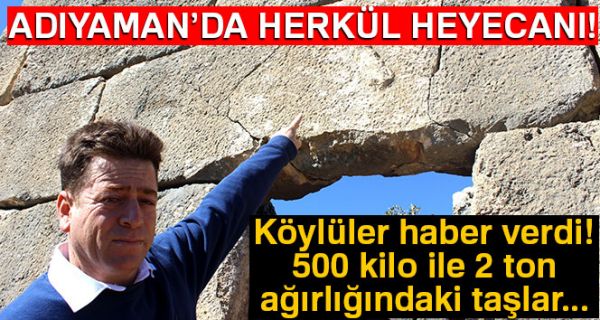 Askeri gözetleme kulesinde Herakles’in sopasının kabartması bulundu