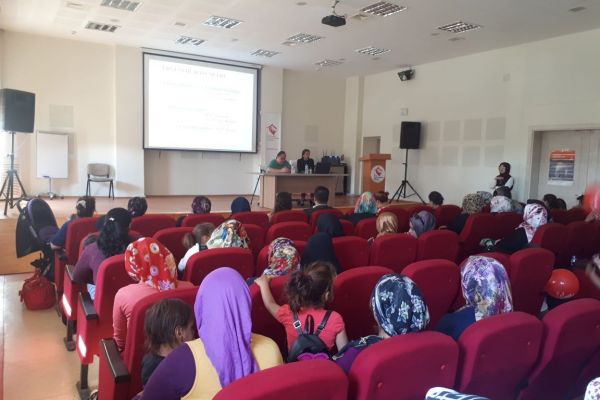 ASP müdürlüğünden, SED yardımı alan ailelere eğitim