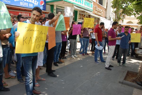 Atama Bekleyen Öğretmenler Basın Açıklaması Yaptı