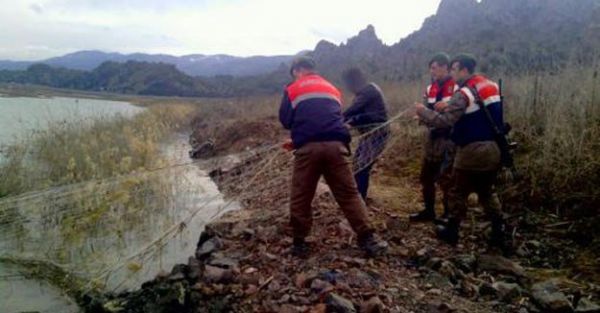 Avlanma yasağına uymayan şahıs jandarma ekiplerince yakalandı