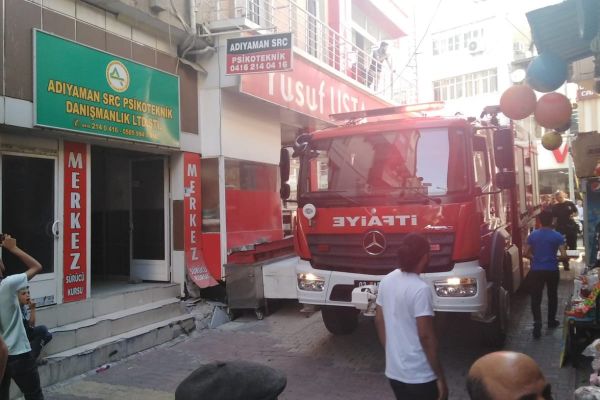 Baca yangını korkuttu