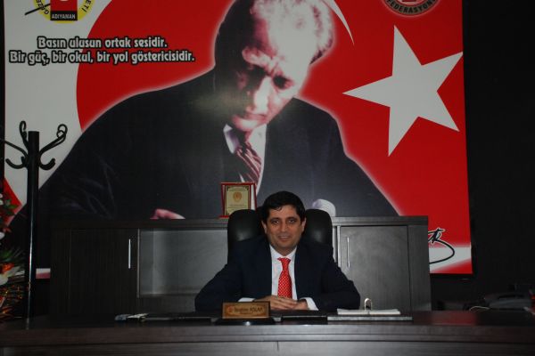 Başkan Aslan basın demenin özgürlük olduğunu söyledi