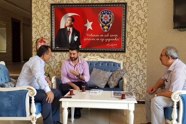 Başkan Dağtekin, 15 Temmuz Gazileri ile bir araya geldi