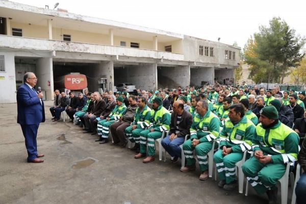 Başkan Kutlu, temizlik işleri personeliyle bir araya geldi