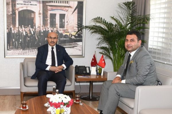 Başkan Yıldırım’dan Vali Demirtaş’a ziyaret