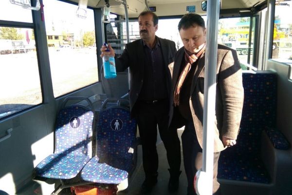 Belediye Otobüslerinde Kış Temizliği