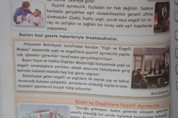 Belediyenin Hizmeti Ders Kitaplarına Konu Oldu