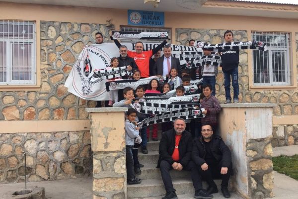 Beşiktaşlılar Derneği'nden Adıyamanlı çocuklara anlamlı hediye