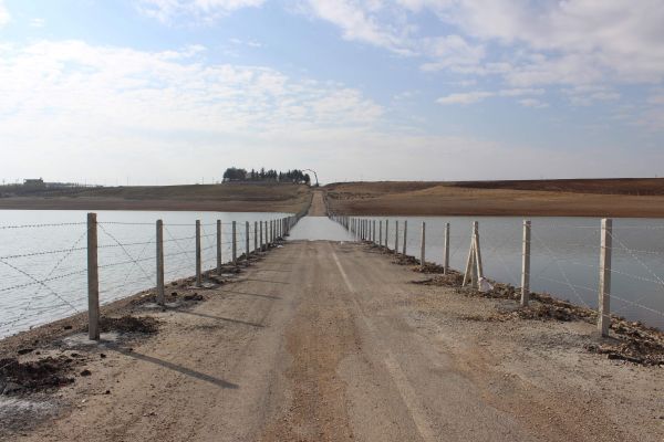 Çamgazi Barajına Tel Örgülü Güvenlik